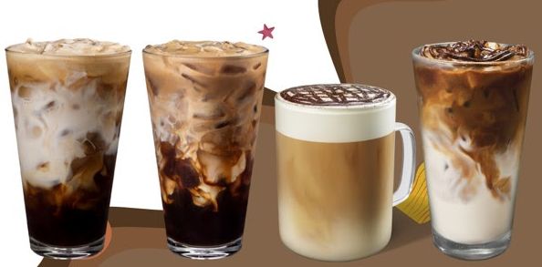 Starbucks amplia menu de verão com opção de leite de aveia e novas bebidas sabor chocolate e avelã