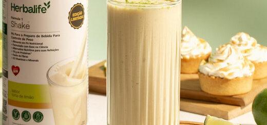 Herbalife lança delicioso Shake sabor Torta de Limão para perda de peso