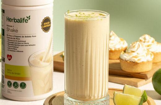 Herbalife lança delicioso Shake sabor Torta de Limão para perda de peso