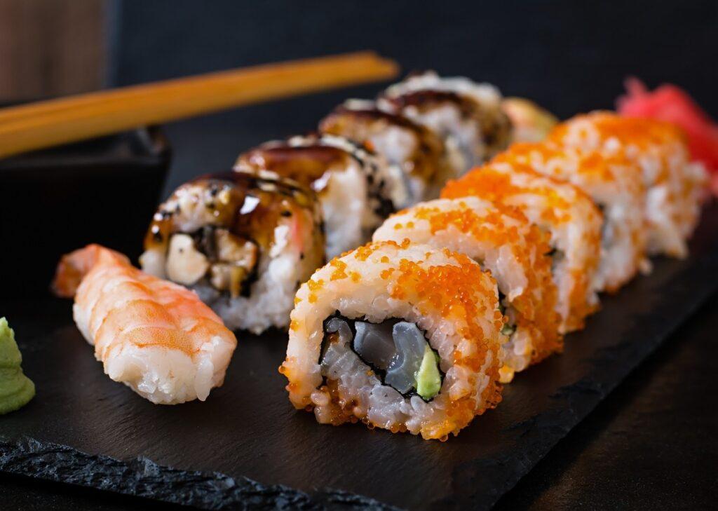 Sushis e temakis (Japão)