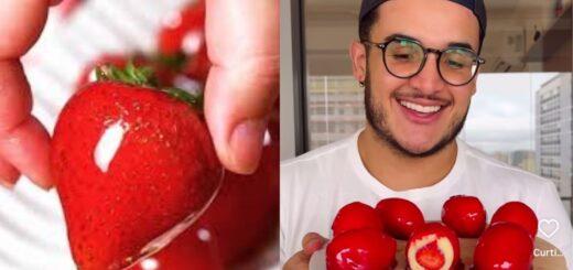 Como o 'morango do amor' conquistou as redes e virou fonte de renda para empreendedores