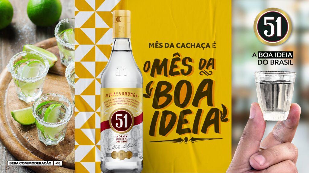 Setembro é o Mês da Boa Ideia em nova campanha da Cachaça 51
