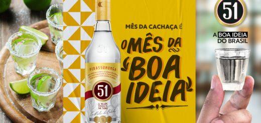 Setembro é o Mês da Boa Ideia em nova campanha da Cachaça 51