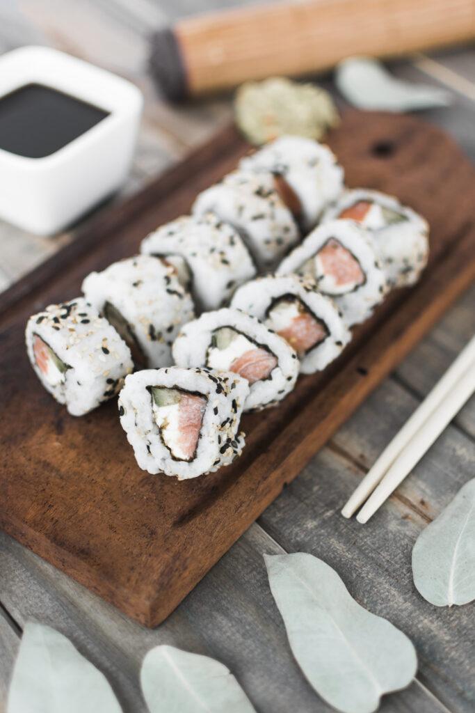 Sushi em casa: