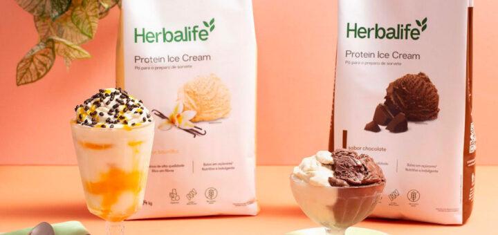 Herbalife lança Gelato Proteico com11 g de proteínas por porção