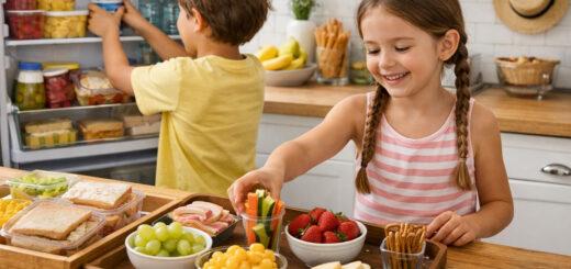 Crianças em casa nas férias: dicas simples para organizar a alimentação e evitar o “tô com fome” o dia inteiro