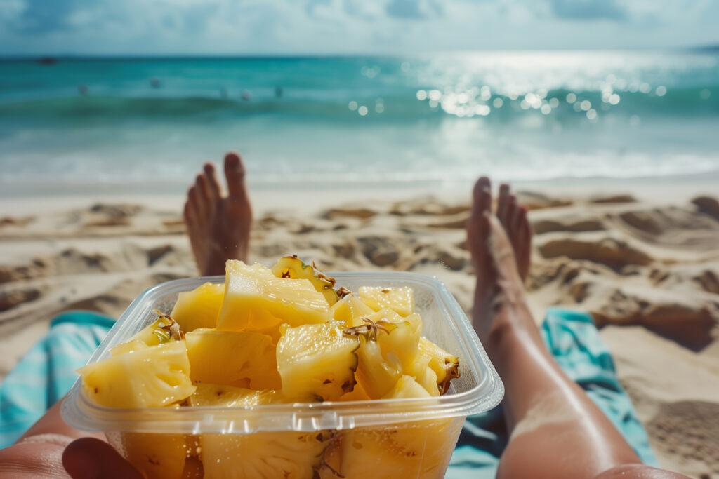 Comer na praia é seguro? Nutricionista alerta para riscos invisíveis dos alimentos no calor, sobretudo para crianças
