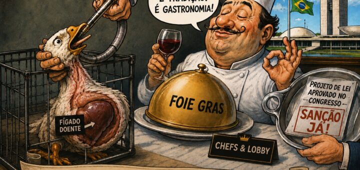 Foie gras: quando a tradição vira desculpa para a crueldade