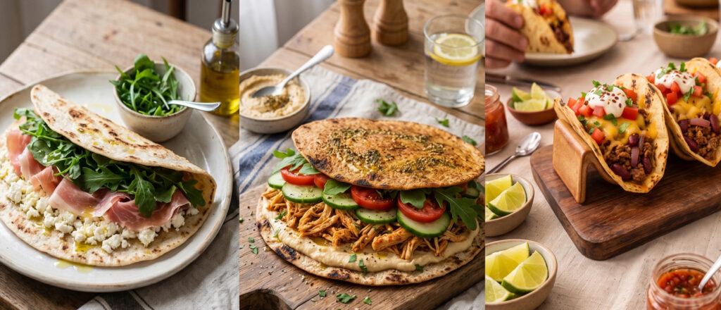 Volta ao mundo em poucos minutos: três receitas práticas inspiradas na culinária global