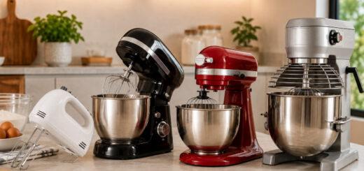 Portátil, comum, planetária ou industrial: descubra quatro tipos de batedeira e saiba qual é a ideal para sua cozinha