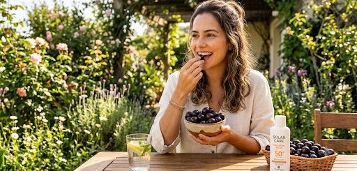 Beleza de dentro para fora: Alimentação na primavera exige atenção, mas não substitui protetor solar