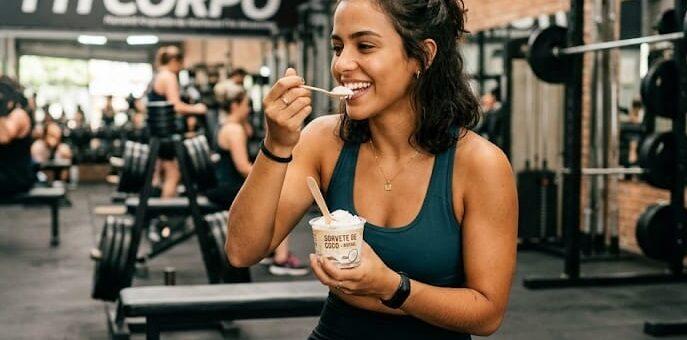 Quem disse que sorvete está proibido na dieta?